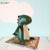Adorable Green Dinosaur Animal Shaped Styling Bookend and Door Shield Nursery Decoration