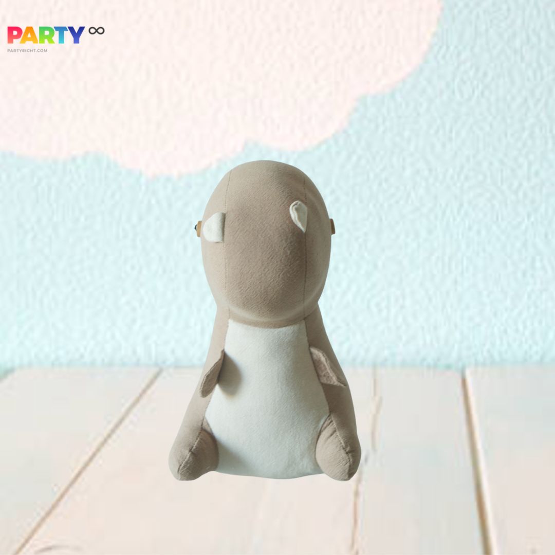Adorable Khaki Dinosaur Animal Shaped Styling Bookend and Door Shield Nursery Decoration