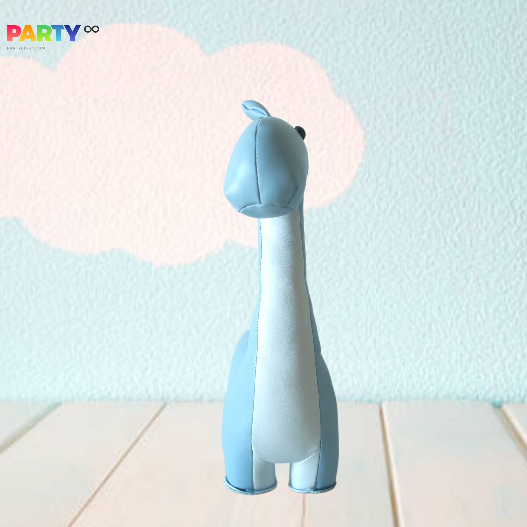 Adorable Baby Blue Dinosaur  Animal Shaped Styling Bookend and Door Shield Nursery Decoration
