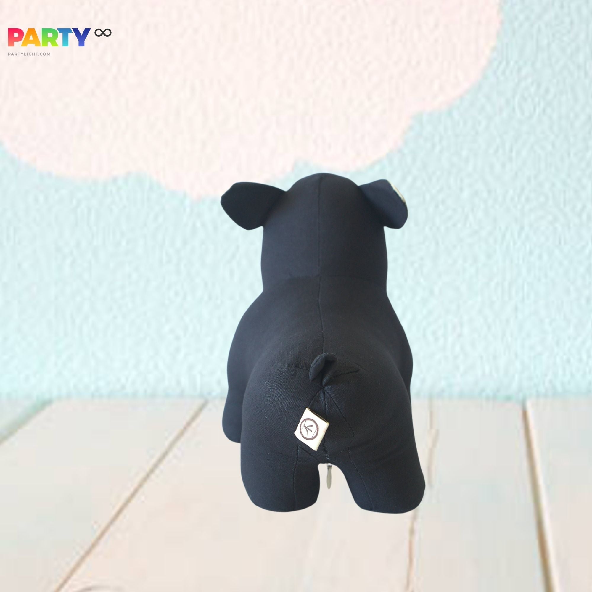 Adorable Beige Black Puppy Animal Shaped Styling Bookend and Door Shield Nursery Decoration