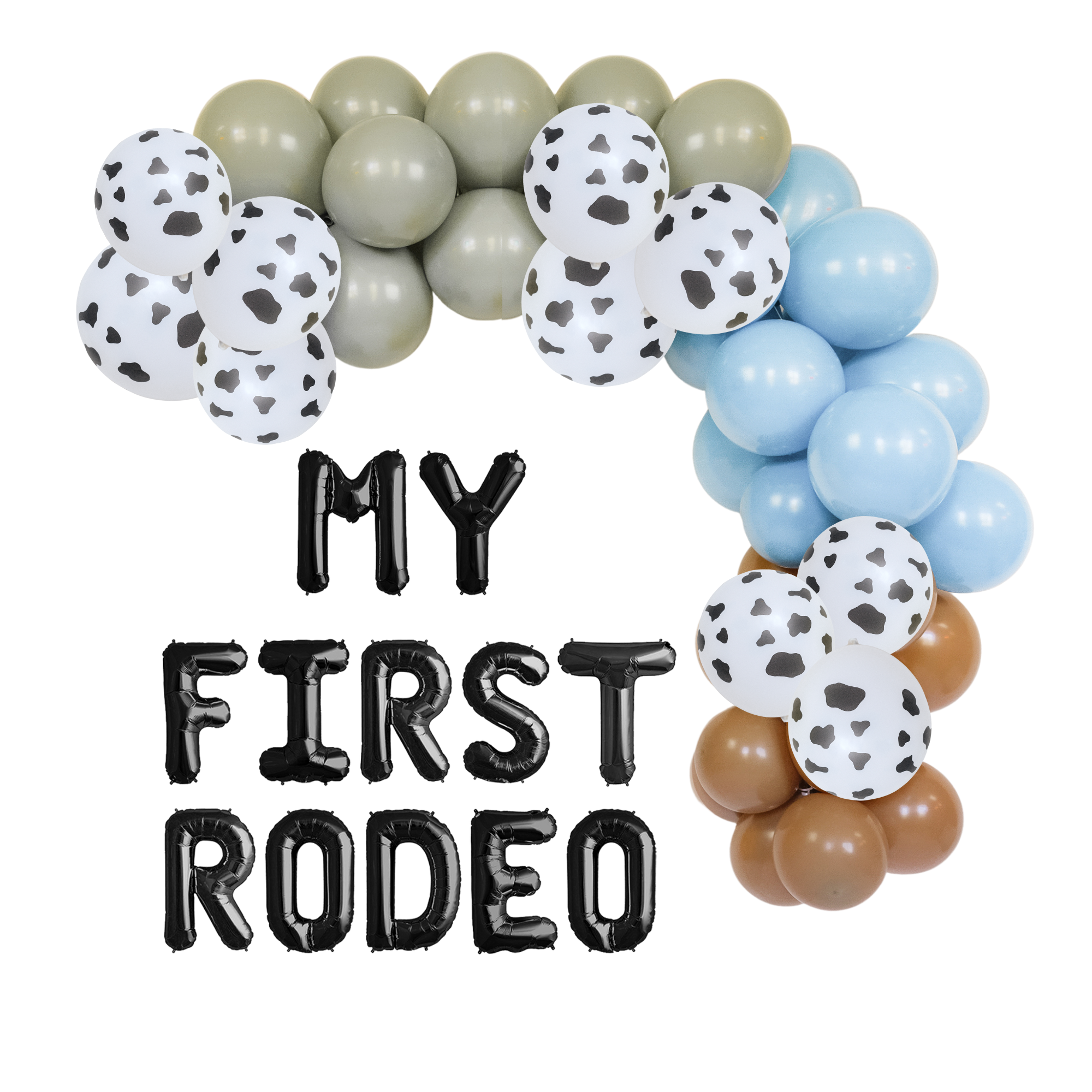 First Rodeo Birthday Decorations Balloon Arch/Garland