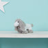Adorable Brown Grey Poodle Animal Shaped Styling Bookend and Door Shield Nursery Decoration