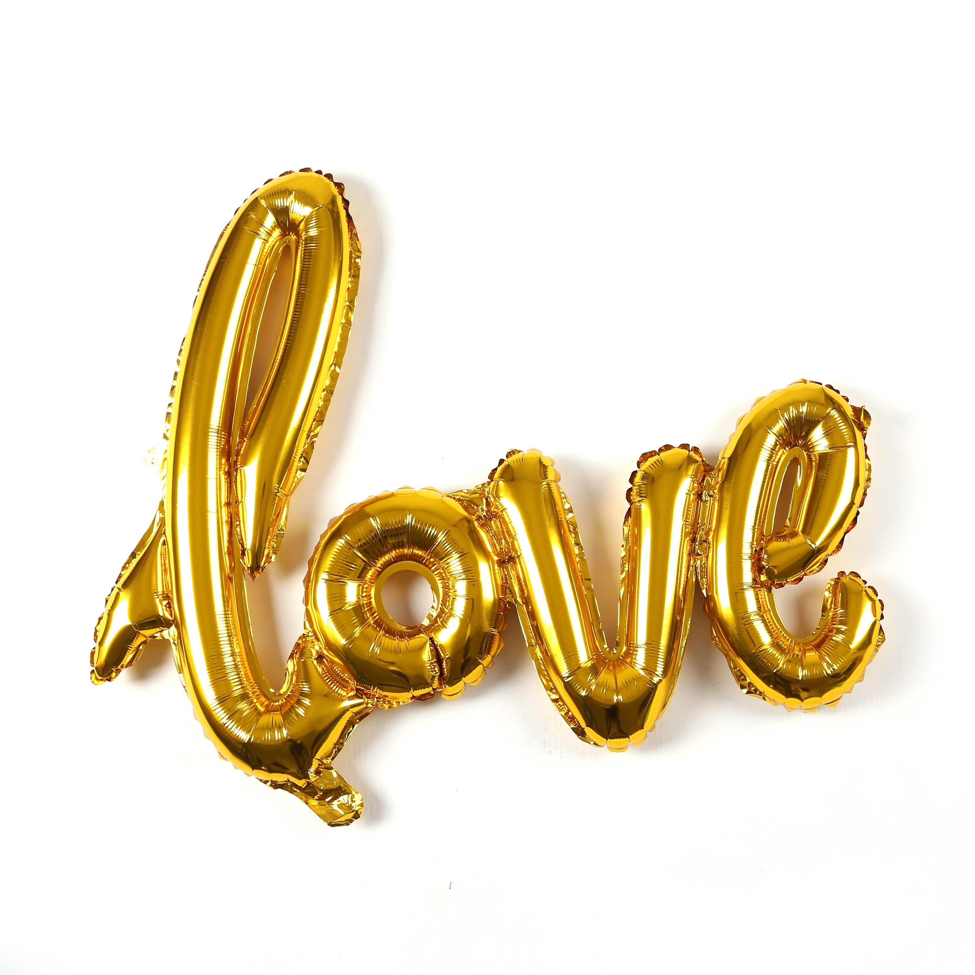 A giant rose gold letter balloon of "LOVE". perfect for engagement, bridal shower, wedding and birthday theme. romantic party decoration