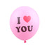 A pink letter balloon with "I love you", perfect for Valentine's day decoration and proposal decoration, as well as girlfriend/boyfriends' birthday. 