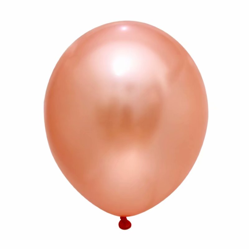 A rose gold latex balloon, perfect for weddings, birthday party,proposal , and Valentine's day. 