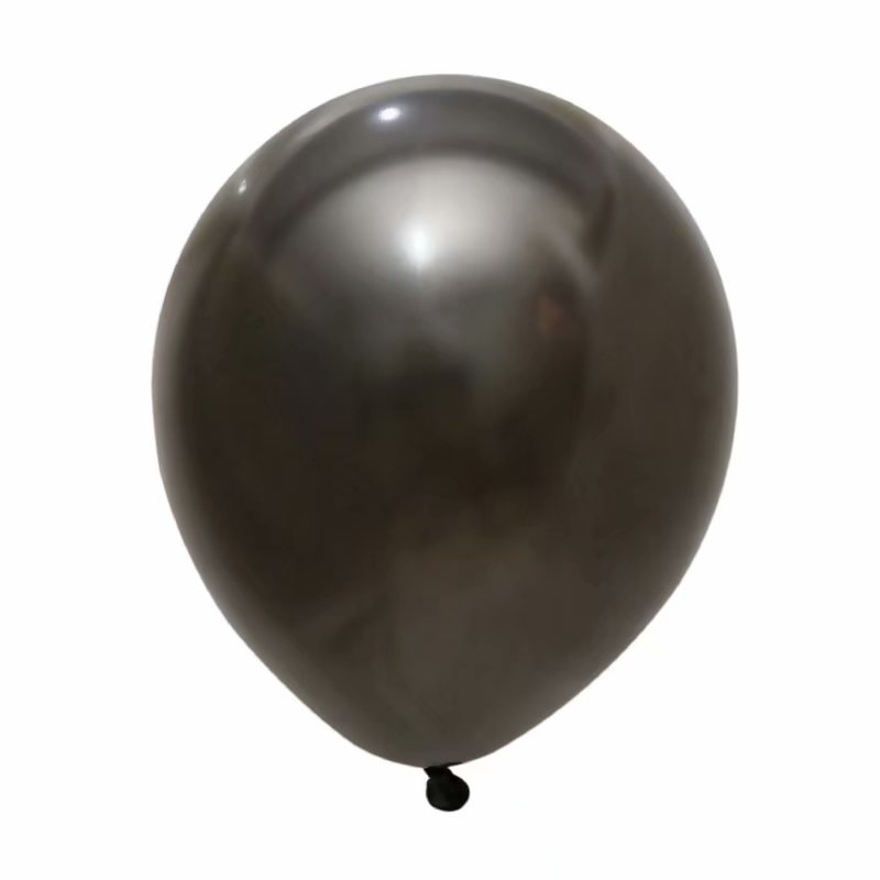 A basic black latex balloon, perfect choice for birthday, anniversary, weddings, holiday celebrations, graduations. DIY party essentials.  Event Planner's must-have 