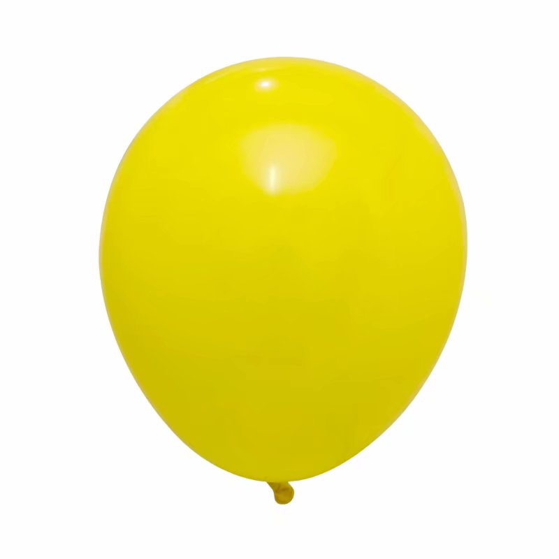 A basic yellow latex balloon, perfect choice for birthday, anniversary, weddings, holiday celebrations, graduations. DIY party essentials.  Event Planner's must-have 
