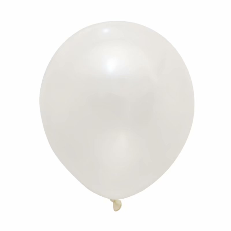 A basic white latex balloon, perfect choice for birthday, anniversary, weddings, holiday celebrations, graduations. DIY party essentials.  Event Planner's must-have 