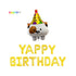 Yappy Birthday Balloon Banner