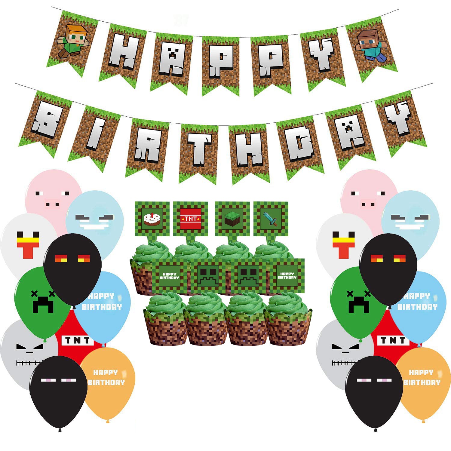 Gamer Birthday Party Set