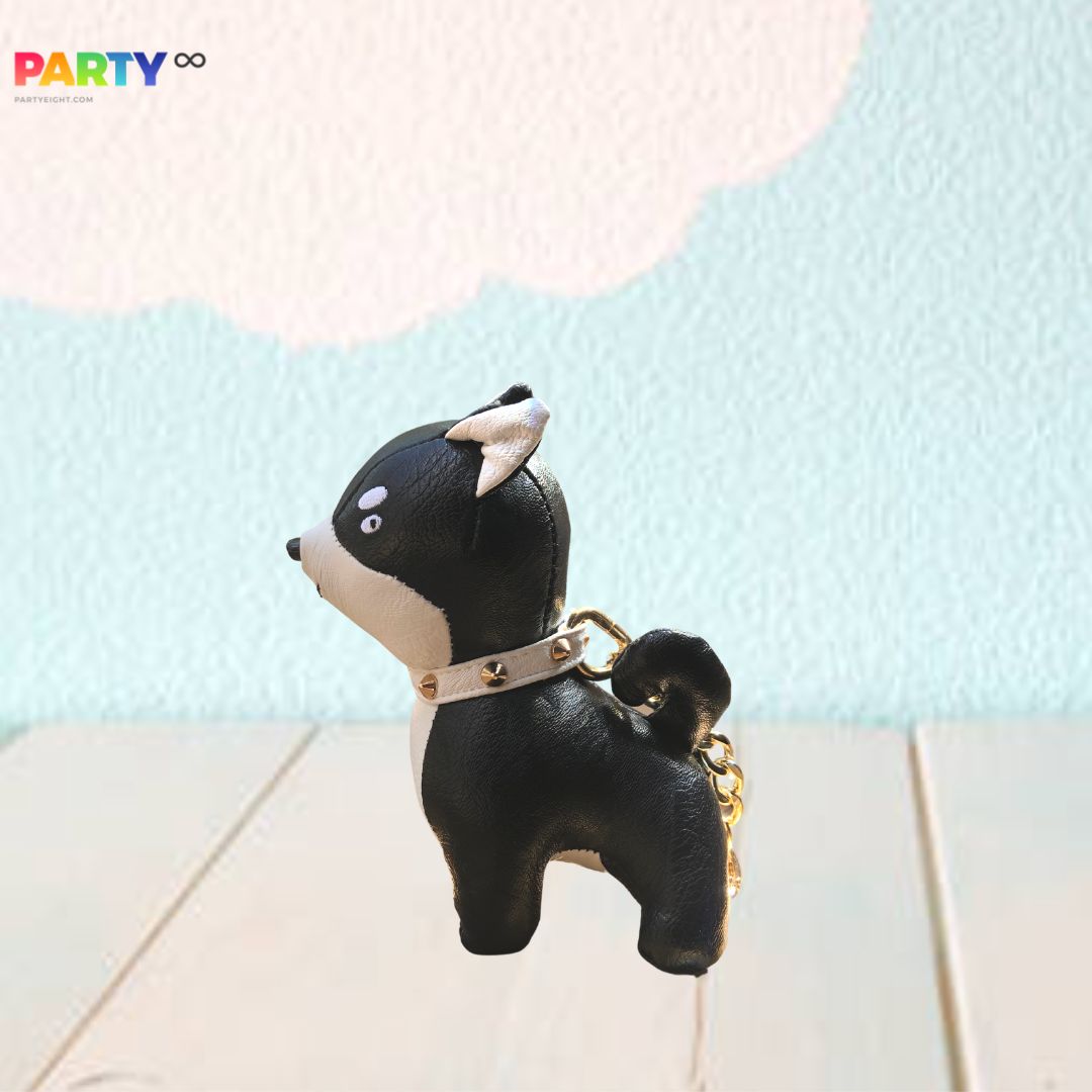 Adorable Handmade Husky Animal Styling Bag Pendant Keychain