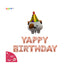 Yappy Birthday Balloon Banner