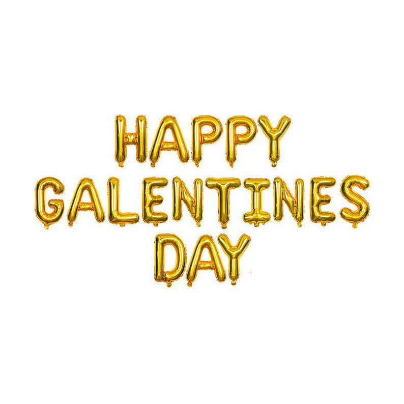 Happy Galentine's Day Balloon Banner