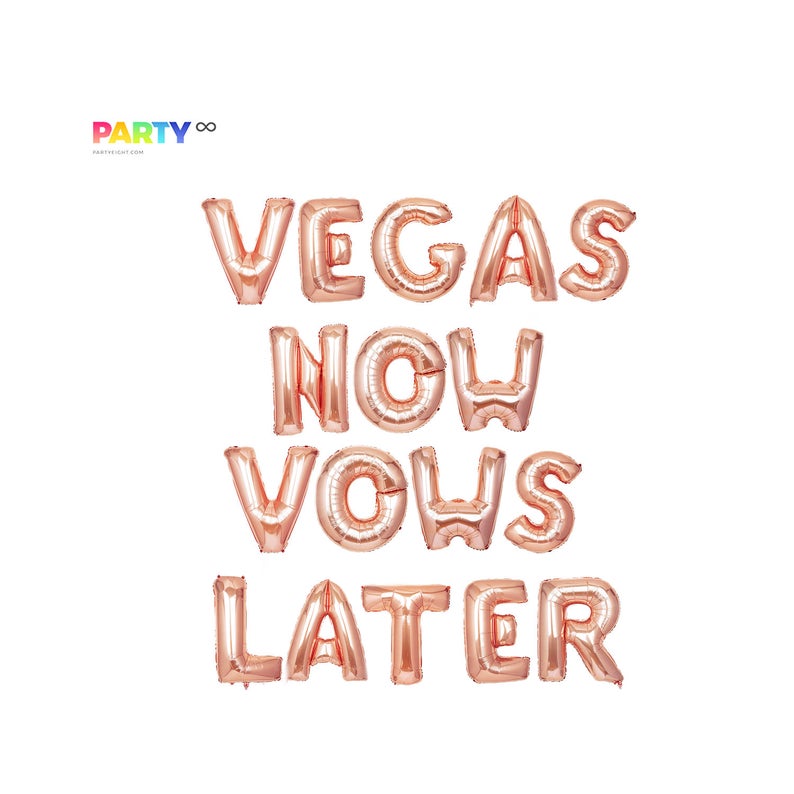 Vegas Now Vows Later Banner