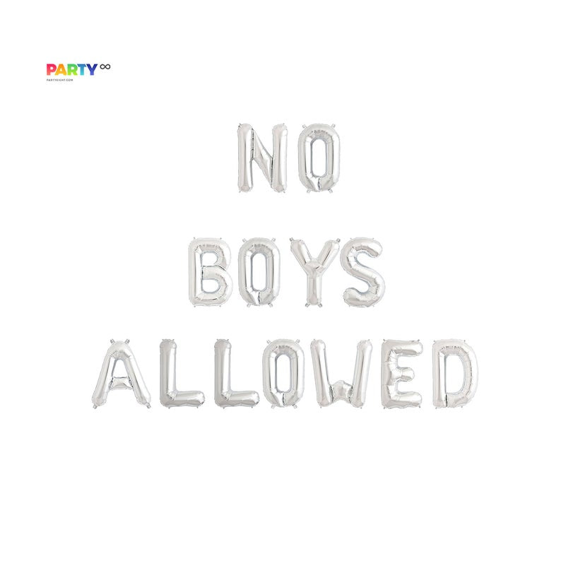 No Boys Allowed Banner