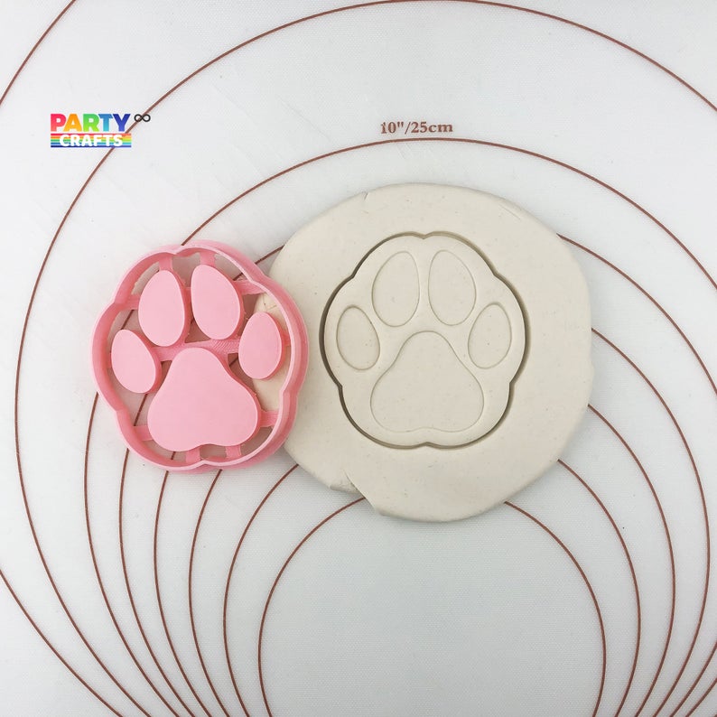 Dog Paw Set Cookie Cutter