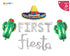 First Fiesta Balloon Banner Set