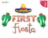First Fiesta Balloon Banner Set