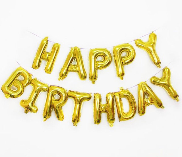 16/18/20th black birthday decorations
