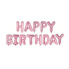 16'' Mylar Happy Birthday Balloon Banner