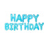 16/18/20th black birthday decorations