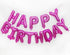 16'' Mylar Happy Birthday Balloon Banner
