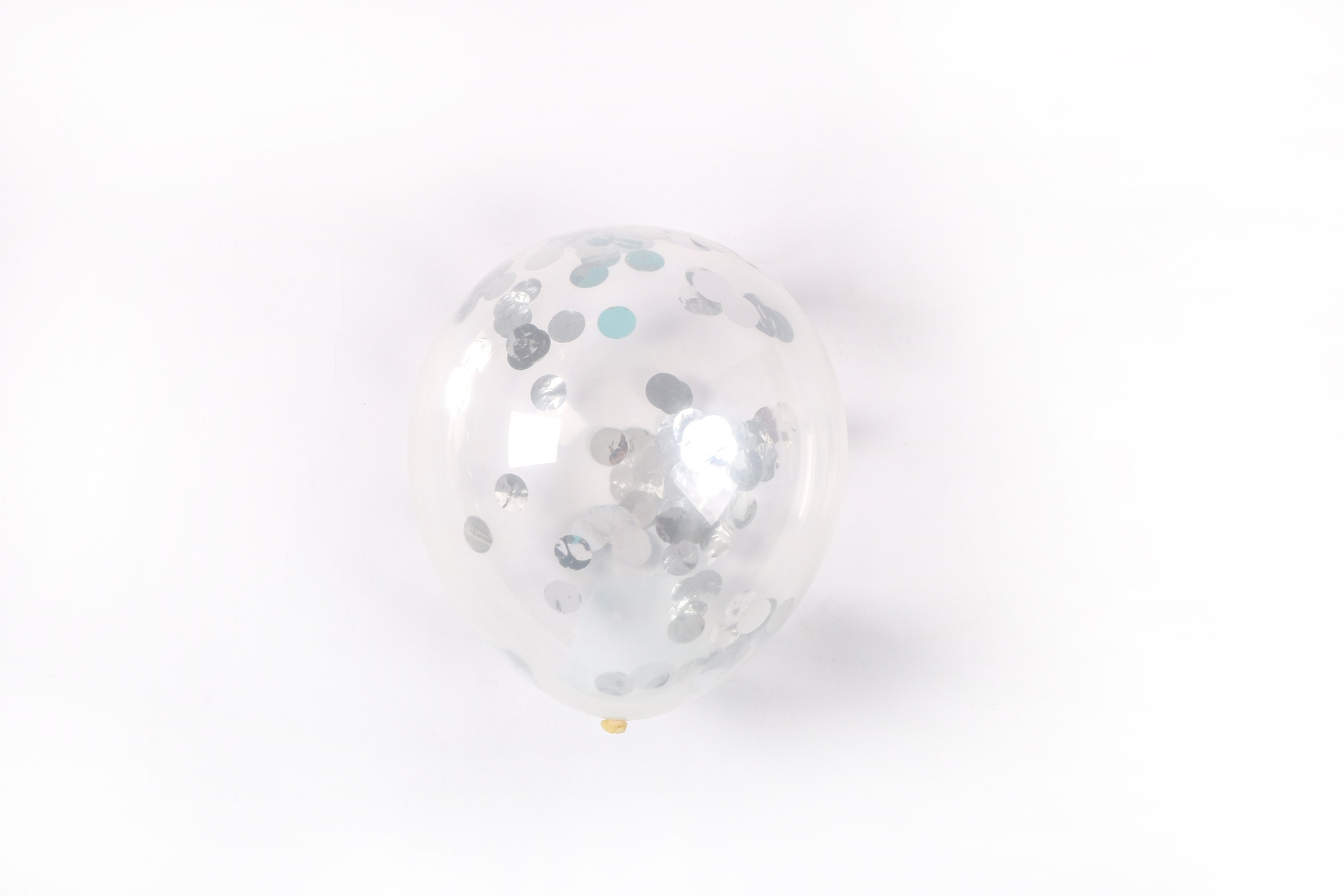 12" Confetti Balloon 5 Colors