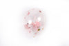 12" Confetti Balloon 5 Colors