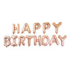 16'' Mylar Happy Birthday Balloon Banner