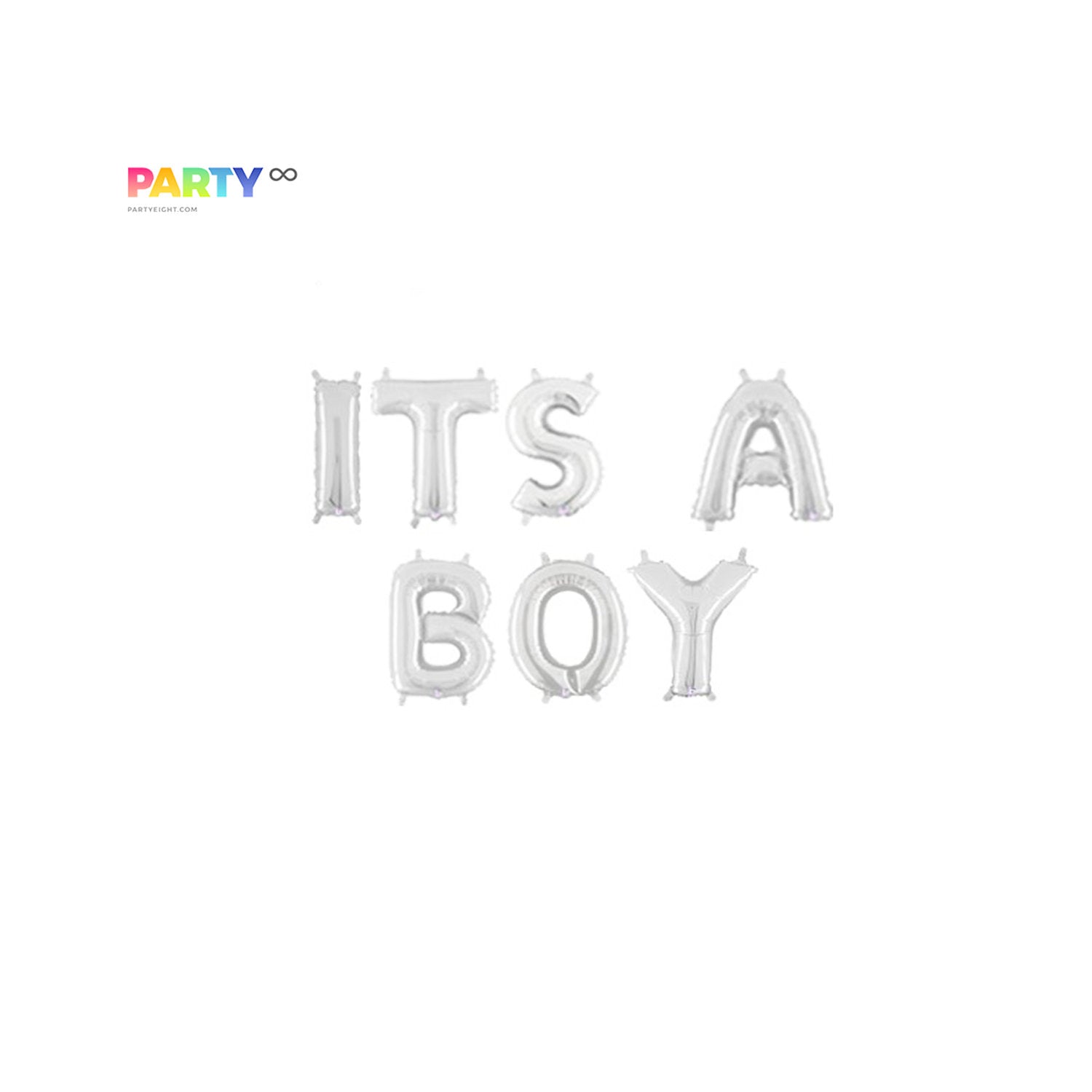 ITS A BOY Gender Reveal Balloon Banner