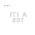 ITS A BOY Gender Reveal Balloon Banner
