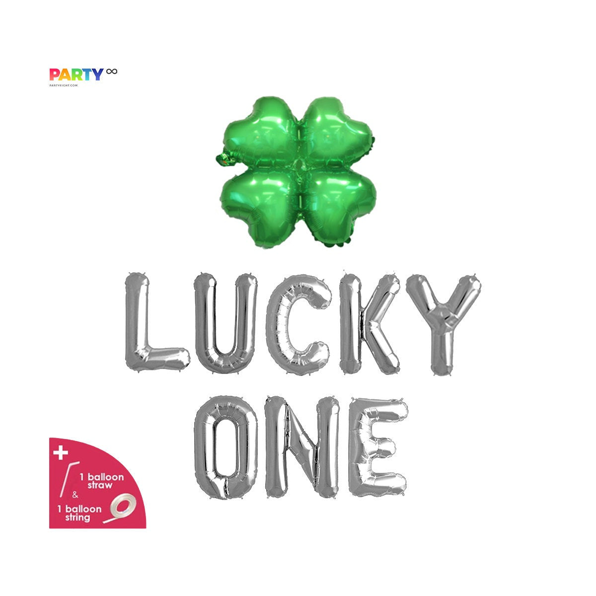 "Lucky One" Balloon Banner | St Patricks Day