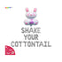 "Shake Your Cotton Tail" Balloon Banner | Easter