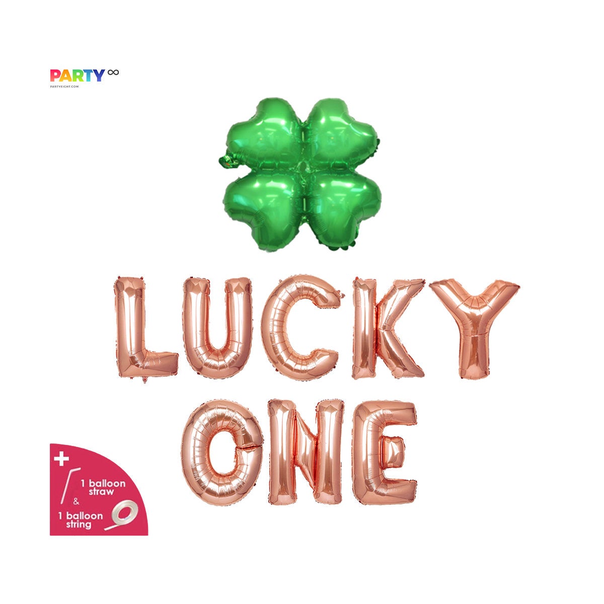 "Lucky One" Balloon Banner | St Patricks Day