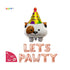 Lets Pawty Balloon Banner