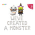 Halloween Themed Baby Shower 'We've Created a Monster' Banner