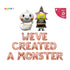 Halloween Themed Baby Shower 'We've Created a Monster' Banner