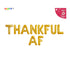 Thankful AF Balloon Banner Set