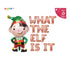 Christmas Gender Reveal What the Elf is It Banner