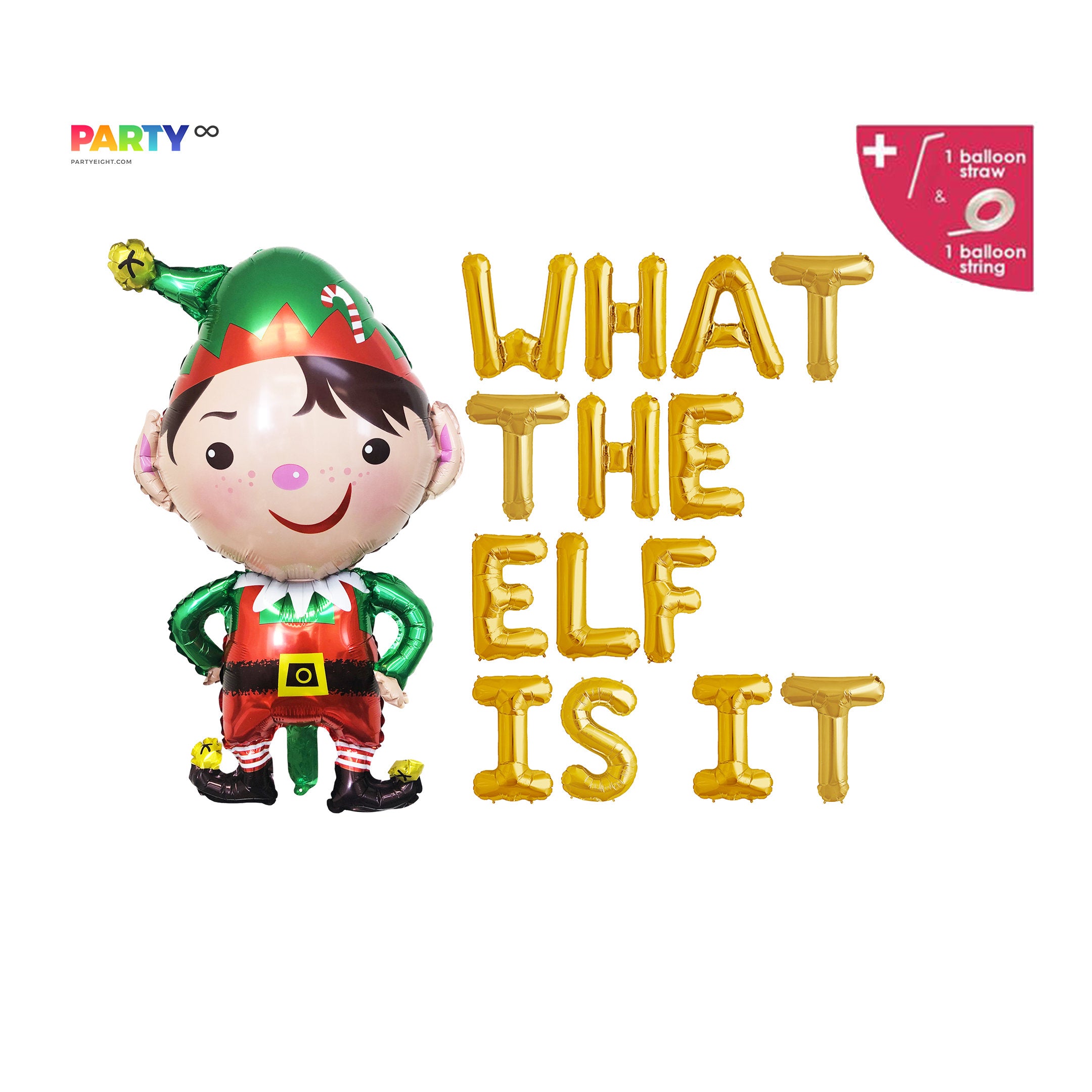 Christmas Gender Reveal What the Elf is It Banner
