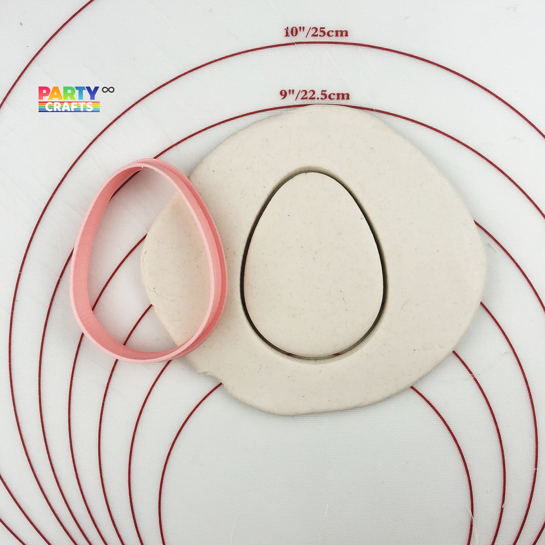 Easter Party Bunny Egg Carrot Cookie Cutter Set
