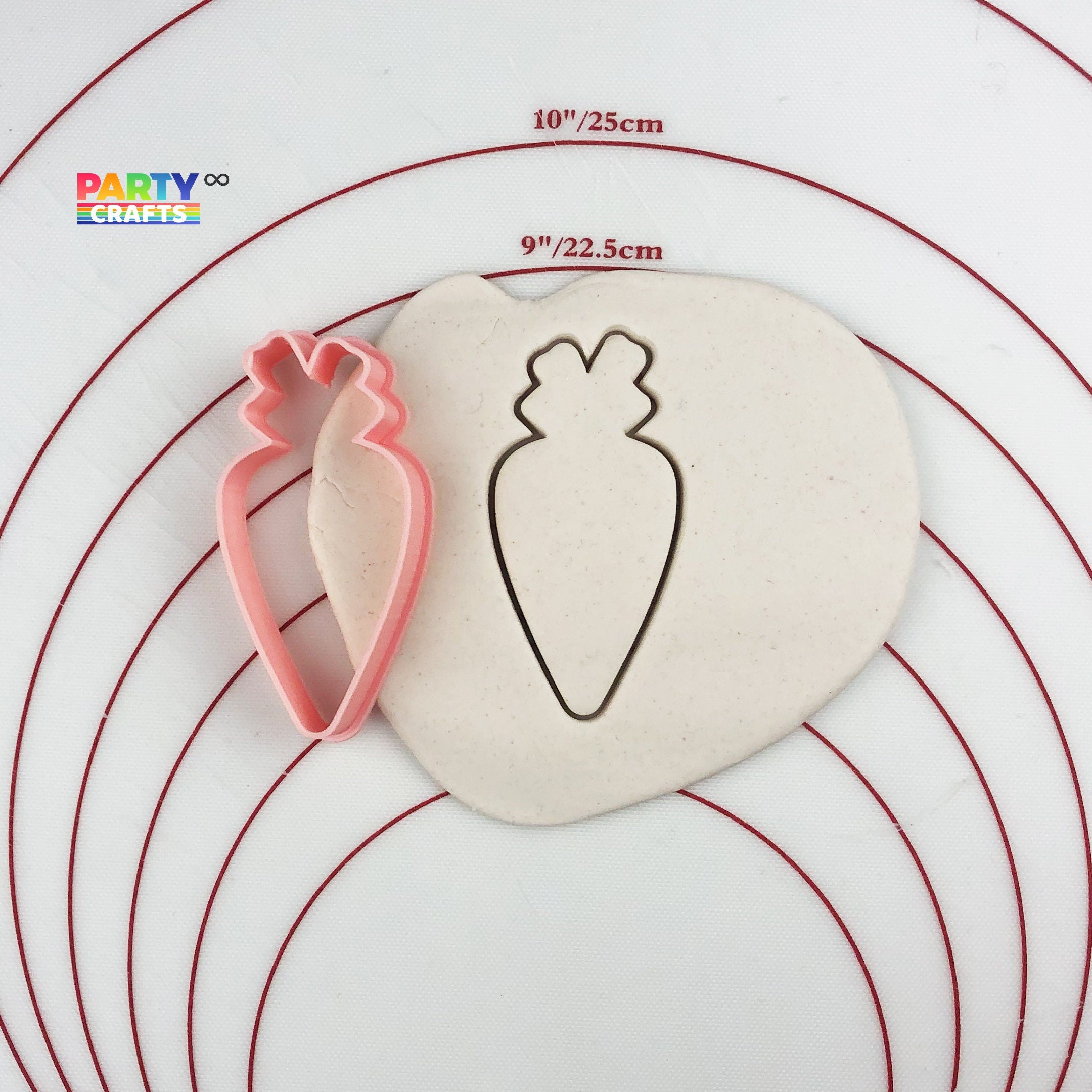 Easter Party Bunny Egg Carrot Cookie Cutter Set