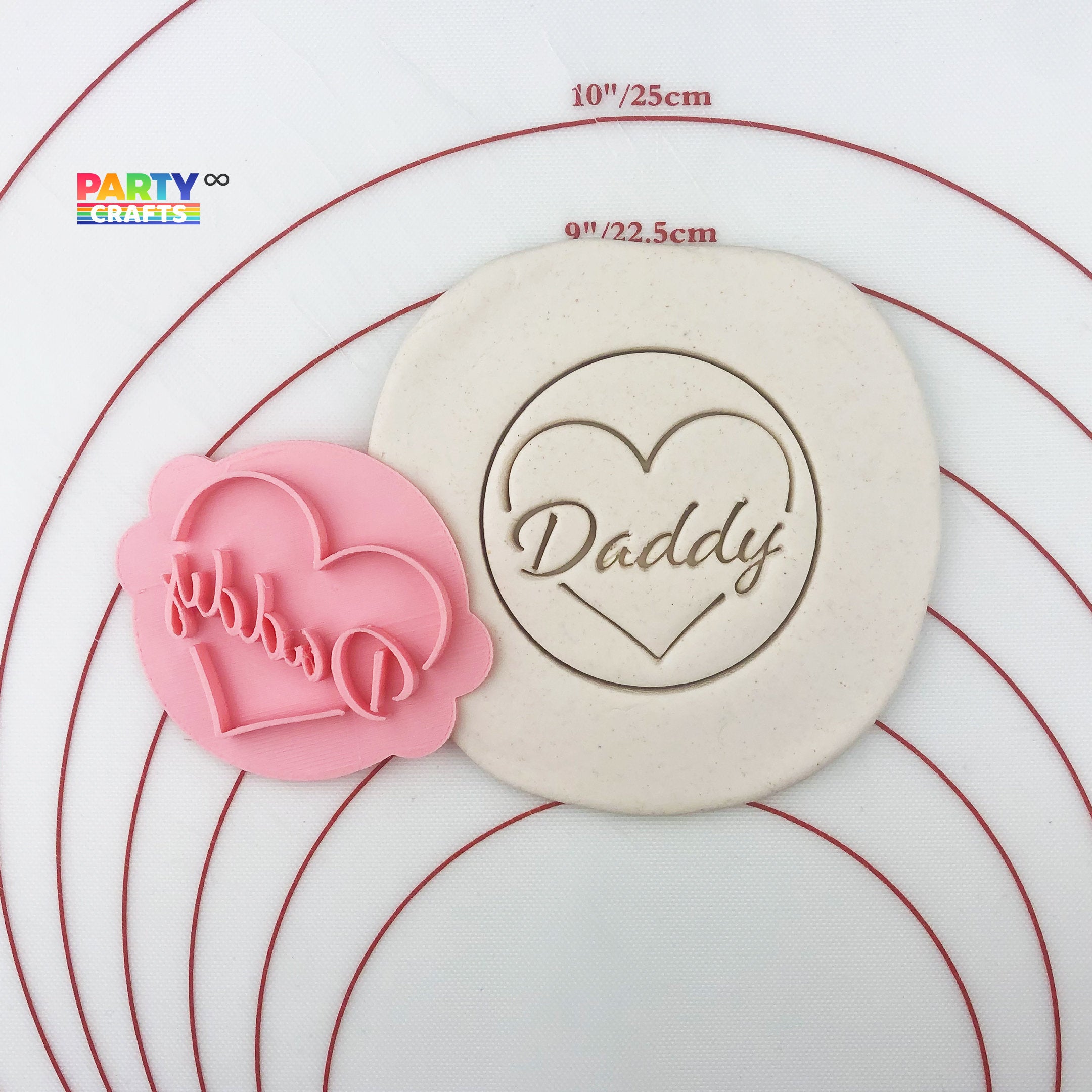 Daddy cookie stamp