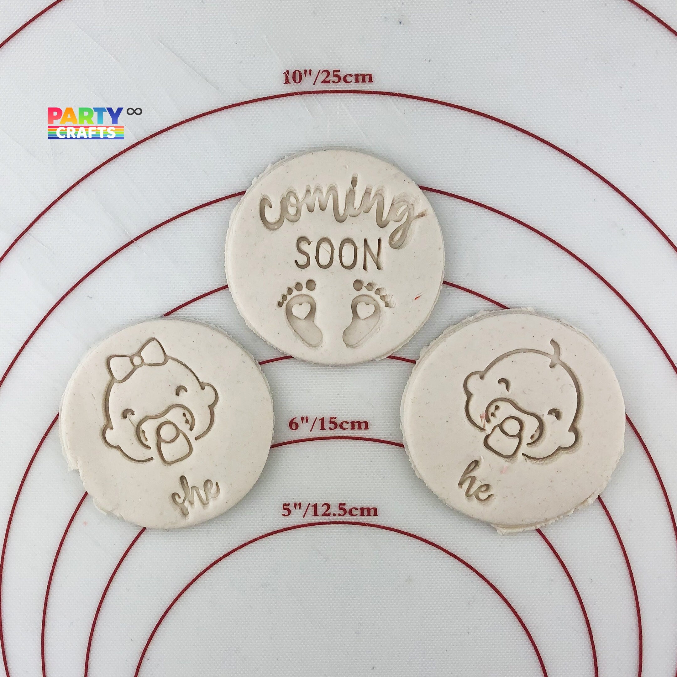 Baby Shower Cookies Stamp Set