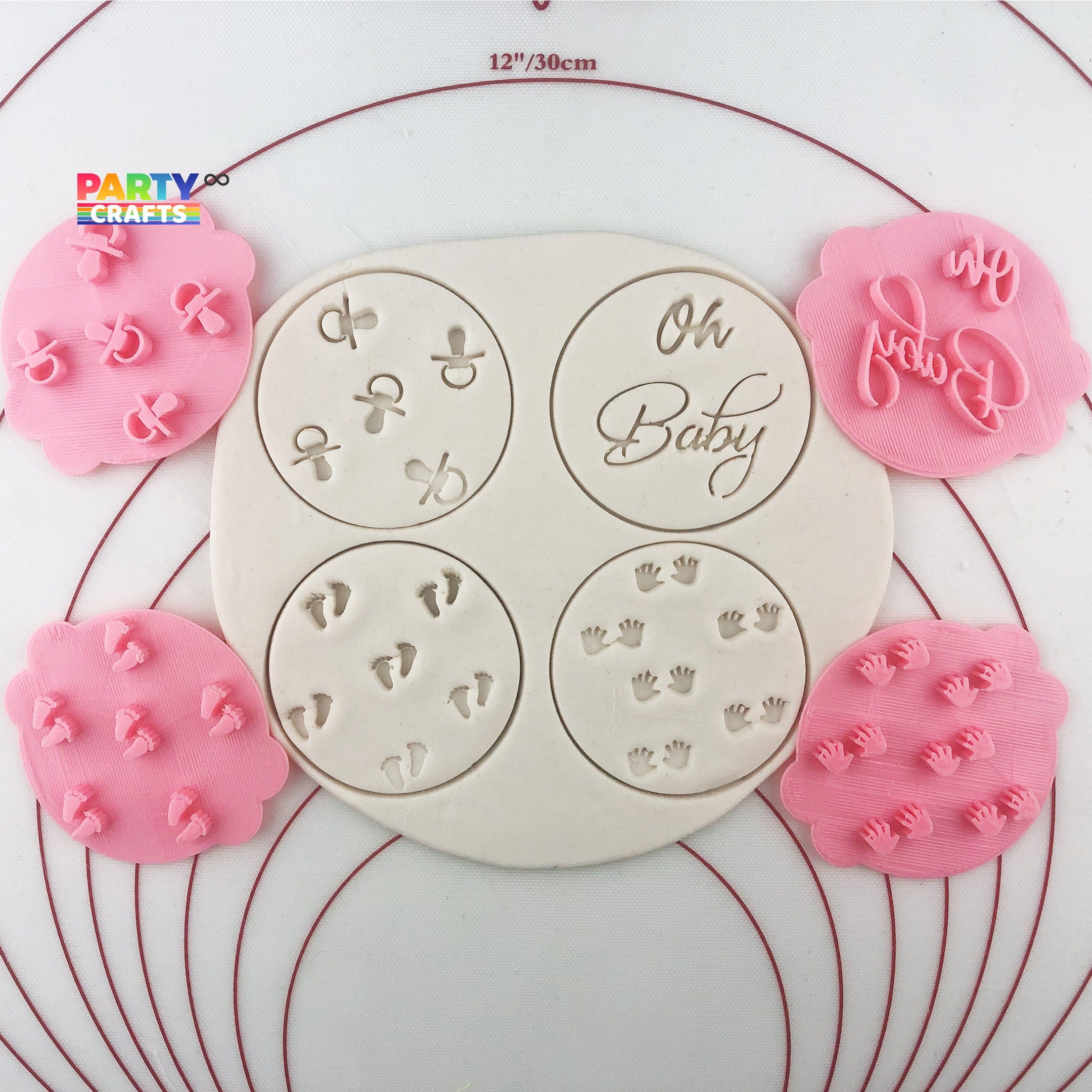 Baby Shower Cookies Stamp Set
