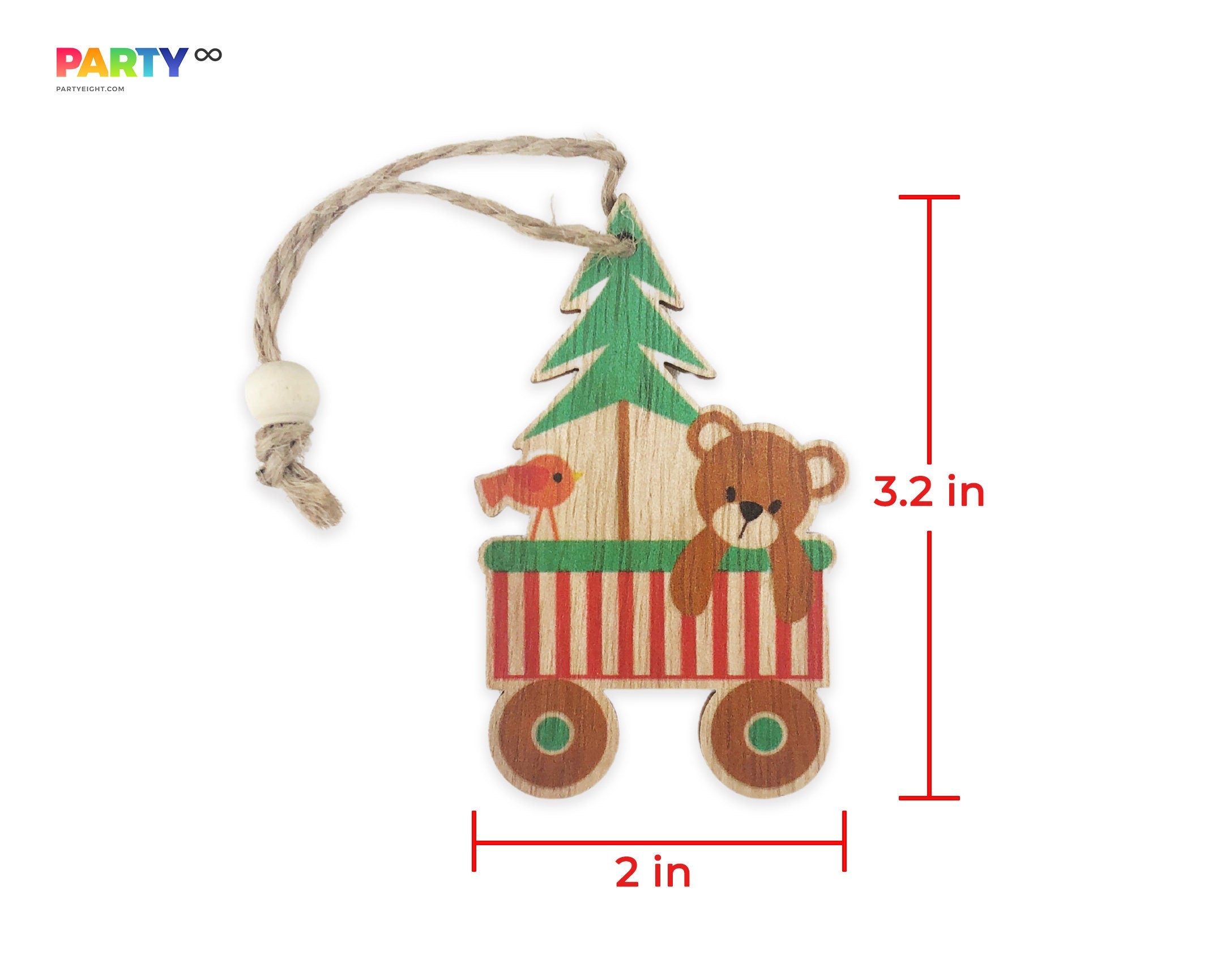 Wood Ornament Vintage Ornament
