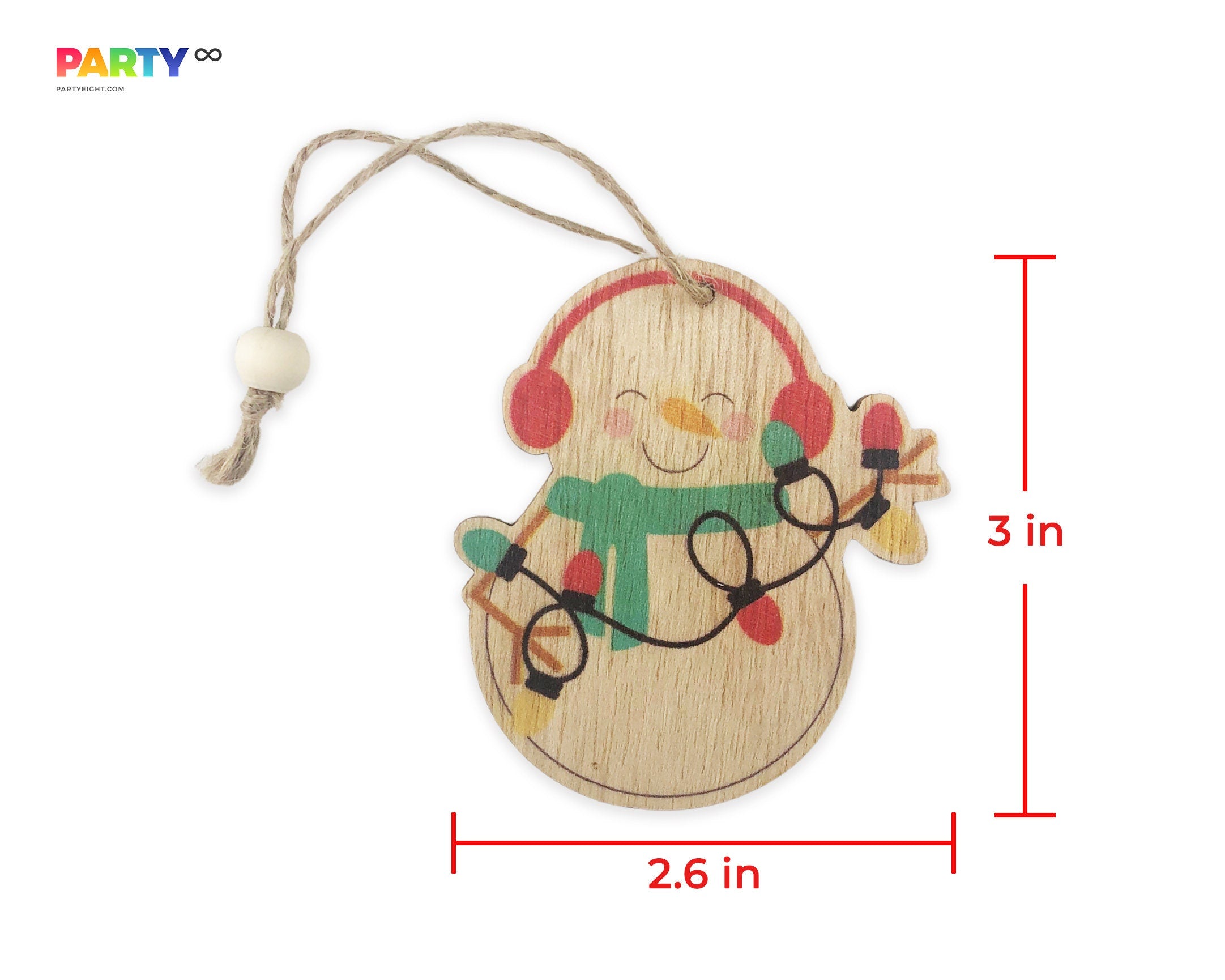 Wood Ornament Vintage Ornament