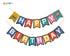 Two Fast Themed Happy Birthday Paper Banner | Two Fast 2nd Birthday Party Decorations | 2nd Racing Car Themed Birthday Banner