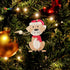 Dog Christmas Ornament 2022 Ornament Gift