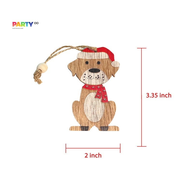 Dog Christmas Ornament 2022 Ornament Gift